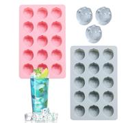 Freezer Ice Mold - Container Tray Pack, Quick Release Cube Formation System, Reusable Cooling Accessory for Everyday Convenience | Perfect Home, Party, Travel, Outdoor, Birthday, Gathering Applic