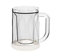 Freezer Mugs - Interlayer Ice Cup Double Wall Handle Beer Mug