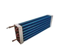 Freezer Refrigerator Display Cabinet Refrigerated Commercial Finned Evaporator Condenser Radiator Pure Copper Pipe Brand(450x150x75mm)