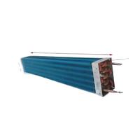 Freezer Refrigerator Display Cabinet Refrigerated Commercial Finned Evaporator Condenser Radiator Pure Copper Pipe(510x200x75mm 1pcs)