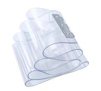 Freezer Room PVC Strip Curtain, Clear Flexible Door Strip, Durable and Scratch-Resistant for Food Preparation, Dining, and Cold Storage Areas