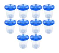 Freezer Storage Containers, Authentic 32oz Lidded, Airtight Food Storage, 10 Piece Box Design, for Soup Lunch Fruit Salad Ice Cream Snack Kitchen Pantry Refrigerator Meal Prep Organization