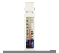 Freezer Temperature Gauge - Suction Cup Refrigerator Thermometer, Vertical Mount Temperatures Reader | Accurate Food Storage Gauge, -30 to 50 Degrees Monitoring Tool for Freezer & Refrigerator