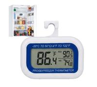 Freezer Thermometer, Large Digital Display, Kitchen Room Climate Monitor