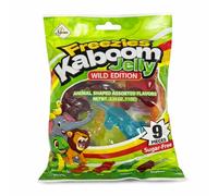 Crazy Candy Animal Pop Jelly 9 Pieces, 315g, Wild Edition(Kaboom)