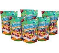 Freezy Freeze Dried Candy Bundle, Halal Mix (Pack of 6) 720 gms, Sour American Sweet, Freezed Dried, Refresher Sweets, Fruit Salad and Vimto Bar