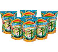 Freezy Freeze Dried Candy Bundle, Sour Mix (Pack of 6) 720 gms, American Sweet contains Squishes, Toxic Waste Sludge & Refreshers Bars Mixed in a Pack that offers Sour Goodness