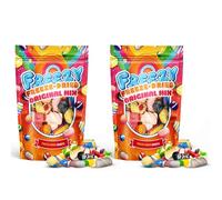 Freezy Freeze Dried Sweets Bundle, Original Mix (Pack of 2) Sour Bites includes Squishes, Refresher Candy & Fruit Salad Bites, Blue Jacks & Marshmallows,120 gms each