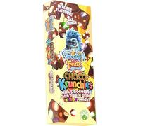 Freezy Treats Choco Krunchies - Creamy Milk Chocolate with Crunchy Freeze-Dried Rainbow Candy - Intense Flavour & Max Crunch - Fun Halloween & Christmas Treat