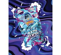 Freezy Treats Crunchy Dried Candy, Intense Flavour Frozen Sweets (Pack of 1, Blue Razz Slices - 9 pcs)