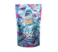 Freezy Treats Freeze Dried Candy, Max Cruch, Intense Flavour Sweets - Squashies, Xtreme Chewitts, Nerdz (Blue Razz Slices)