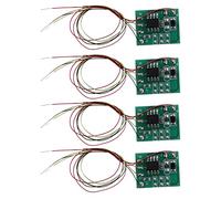 Frefgikty 4Pcs DIY Scale Construction Sand Table Model Circuit Board Traffic Light Signal Model HO Scale Train Railway Miniature