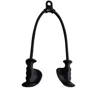 Frefgikty Ergonomic Triceps Rope Pull Down with Anti-Slippery Natural Rubber Grip for More Muscle Fibers-Gym Rope for Downs