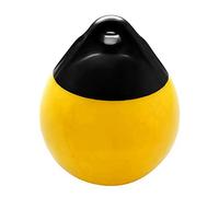 Frefgikty Heavy Duty PVC Boat Ball Round Anchor Buoy Dock Bumper Ball Inflatable Protection Mooring Buoy Yellow