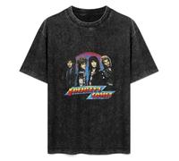 Frehley's Comet Second Sighting Tour 1988 Ace Frehley Vintage Washed Tee Unisex Short Sleeve Size L Black