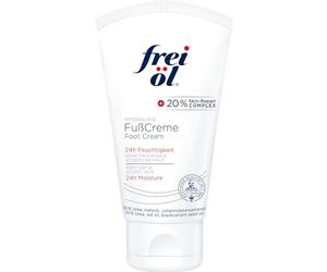 frei öl Hydrolipid Foot Cream, 24 Hour Moisture and Regeneration of the Skin Protection Barrier, Against Calluses, Dermatologically Tested, Vegan, 75 ml