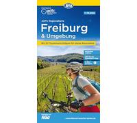 Freiburg & env. cycling map (Regionalkarte)