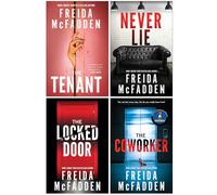 Freida McFadden Collection 4 Books Set (The Tenant, Never Lie, The Locked Door & The Coworker)