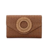 Freiesoldaten Straw Clutch Purses for Women Woven Evening Bag Summer Beach Bag for Party Weeding Vacation