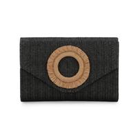 Freiesoldaten Straw Clutch Purses for Women Woven Evening Bag Summer Beach Bag for Party Weeding Vacation