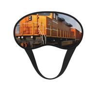 Freight Train Sleep Mask for Side Sleeper, Light Blocking Night Masks for Sleeping Eye Mask for Women Men Eye Cover Soft Comfortable Eye Shade for Travel, Nap