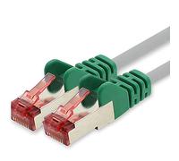 freiwerk Network cable Cat.6 0.25m crossover - 1 x Ethernet cable Lankabel Cat6 Lan network cable Sftp Pimf patch cable 1000 Mbit s