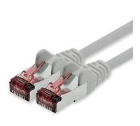 freiwerk Network cable Cat.6 2m gray - 1 x Ethernet cable Lankabel Cat6 Lan network cable Sftp Pimf patch cable 1000 Mbit s