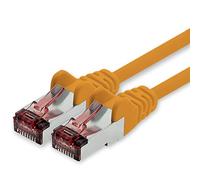 freiwerk Network cable Cat.6 2m orange - 1 x Ethernet cable Lankabel Cat6 Lan network cable Sftp Pimf patch cable 1000 Mbit s