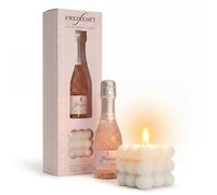 Freixenet Prosecco Gift Set, Sparkling Rose 20 ubble Candle | Pamper Gifts for Women, Italian Sparkling, Bubble Shaped Candle, Ladies, New Mum, Wine, Birthday