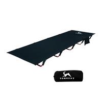 FreiZelt Camping Cot Folding Bed Lightweight Aluminum Poles Compact Portable Camp Bed Easy to Build Resilient for Tents