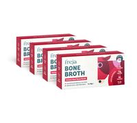 Freja Instant Beef Bone Broth | Beef | 100% Natural | Rich in Collagen, Protein & Amino Acids | Dairy & Gluten Free, 4 boxes (4 x 15g Sachets Per Box)