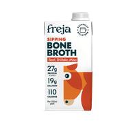 Freja Sipping Bone Broth Beef, Shiitake & Miso 500 ml