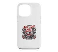 Freki And Geri Meat Market Viking Wolves Case for iPhone 13 Pro