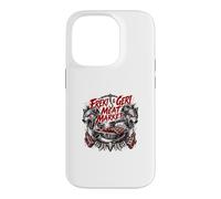 Freki And Geri Meat Market Viking Wolves Case for iPhone 14 Pro