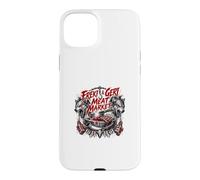 Freki And Geri Meat Market Viking Wolves Case for iPhone 15 Plus