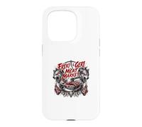 Freki And Geri Meat Market Viking Wolves Case for iPhone 15 Pro
