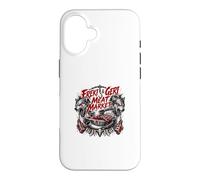 Freki And Geri Meat Market Viking Wolves Case for iPhone 16