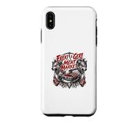 Freki And Geri Meat Market Viking Wolves Case for iPhone XS Max