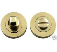 Frelan Hardware Polished Brass Bathroom Thumbturn & Release JV2666PB