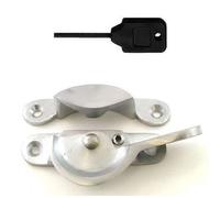 Frelan Hardware Sat. Chrome Narrow Fitch Lock Window Fastener Jv89Lsc