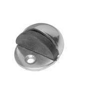 Frelan Hardware Satin Anodised Aluminium Oval Hooded Floor Door Stop