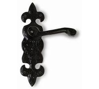 Frelan Hardware Traditional Black Antique Iron Lever Latc Handles Jab84