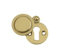 Frelan JV42PB Covered Escutcheon PB, Polished Brass