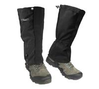 Frelaxy Leg Gaiters, Ultra High Performance Hunting Gaiters, 100% Waterproof, Hiking Gaiters with Improved Rubber Footband, Adjustable Snow Boot Gaiters (Jet Black, S)