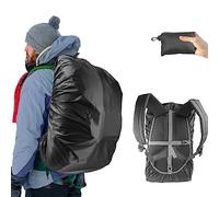 Frelaxy Waterproof Backpack Rain Cover, 10000mm Waterproof Level, Upgraded Ultra-Strong Multilayer Structure, Antislip Cross Buckle Strap, Ultralight Compact Portable, for Hiking, Camping, Traveling