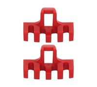 FRELEAN 2Pcs Badminton Stringing Racquet Load Spreader Badminton Tennis Racquet Pulling Machine Threading Accessories High Loaded Spreader Protector (Red)