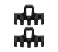 FRELEAN 2Pcs Badminton Stringing Racquet Load Spreader Badminton Tennis Racquet Pulling Machine Threading Accessories High Loaded Spreader Protector (Black)