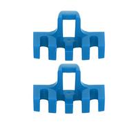 FRELEAN 2Pcs Badminton Stringing Racquet Load Spreader Badminton Tennis Racquet Pulling Machine Threading Accessories High Loaded Spreader Protector (Blue)