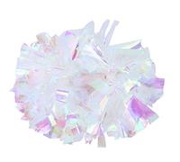 FRELEAN Cheerleadering Pompoms for Dynamic Team Look and Comfortable Hold Dance Party School Sports Competition (Double-headed pure colorful)