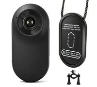 Frelisty Mini Body Camera with Memory Card,26g Magnetic Action Camera,Black